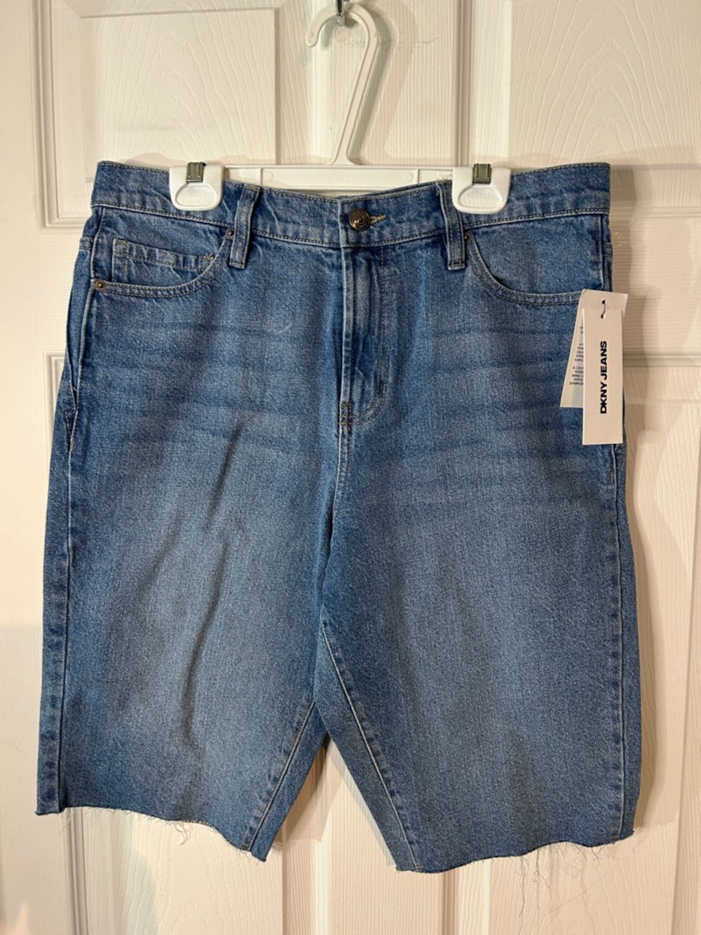 DKNY Woman’s Medium Blue Denim Shorts - Relaxed Fit